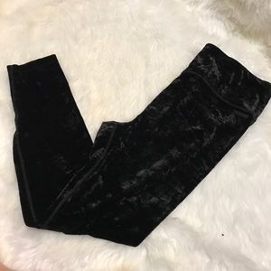 Calm Klein Velour Look Pants